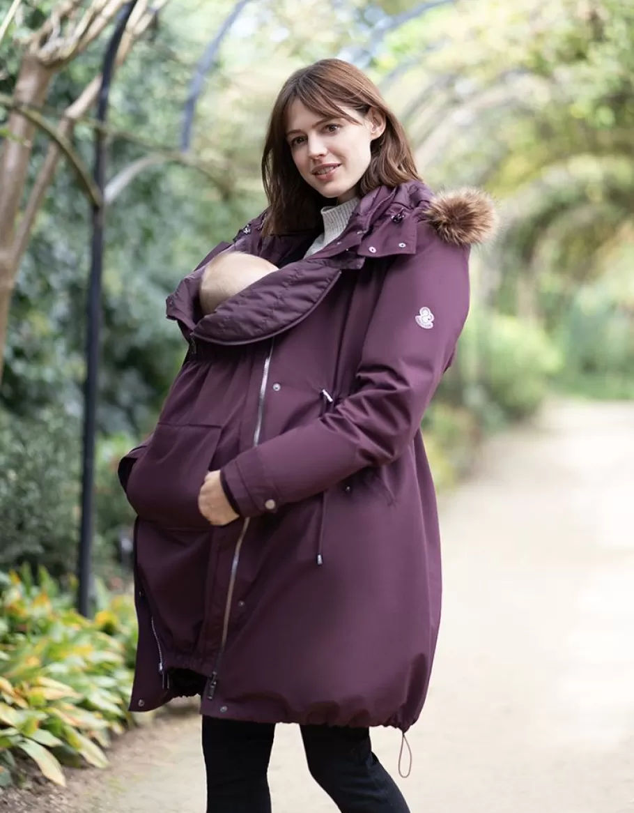 New Seraphine Abrigo 6-En-1 De Alta Calidad Con Forro De Plumon Extraible