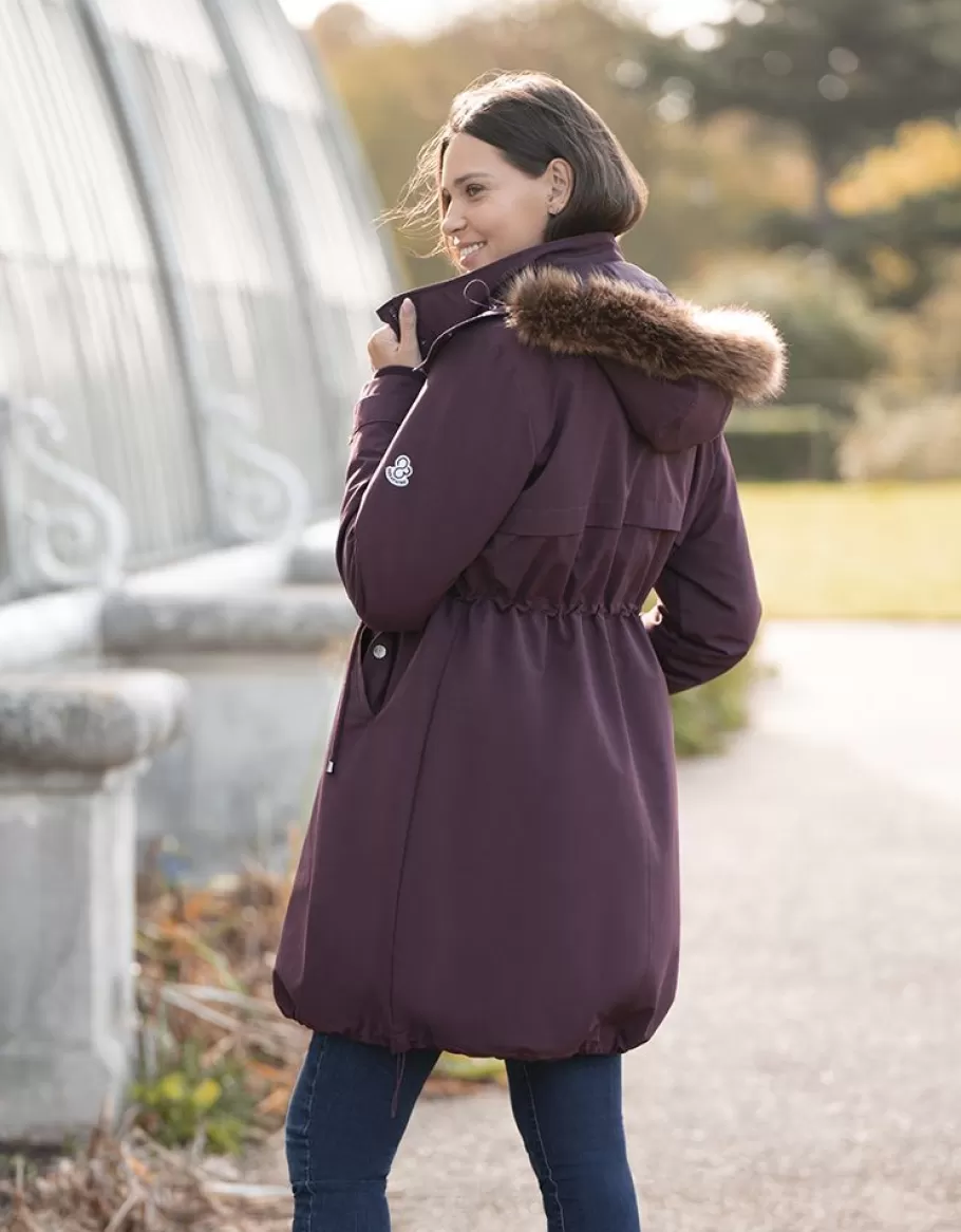 New Seraphine Abrigo 6-En-1 De Alta Calidad Con Forro De Plumon Extraible
