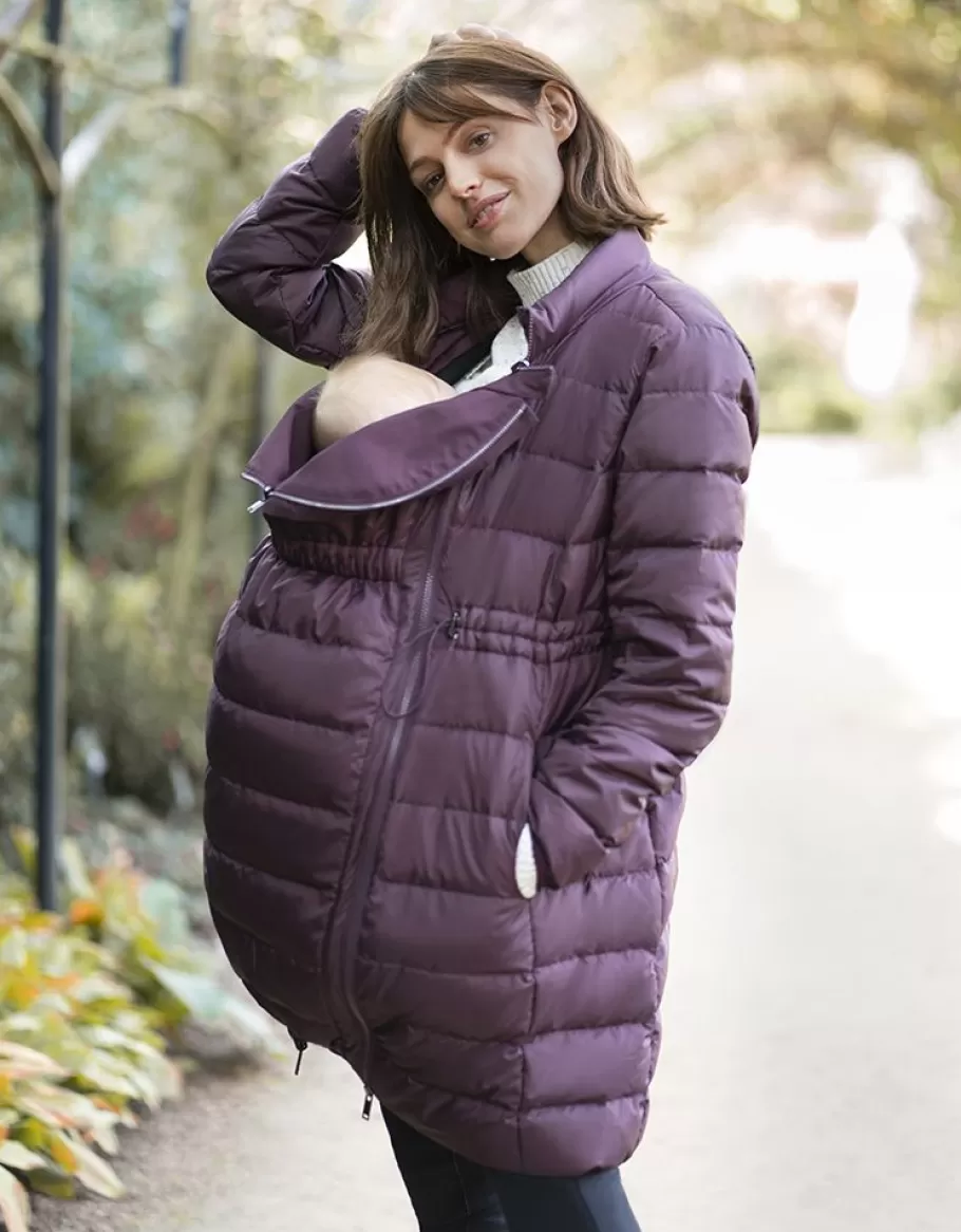 New Seraphine Abrigo 6-En-1 De Alta Calidad Con Forro De Plumon Extraible