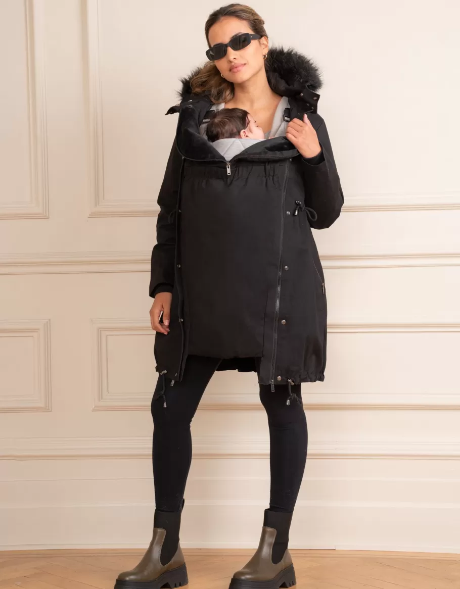 Online Seraphine Abrigo Premama De Porteo 3 En 1 Para Invierno