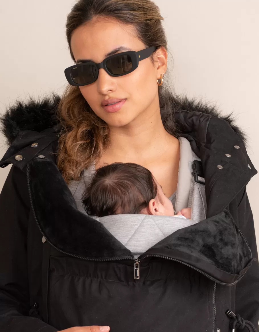 Online Seraphine Abrigo Premama De Porteo 3 En 1 Para Invierno