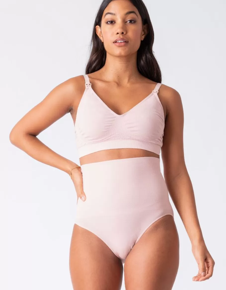 Cheap Seraphine Braguitas Postparto De Tiro Alto Gris Y Rosa Pack De 2