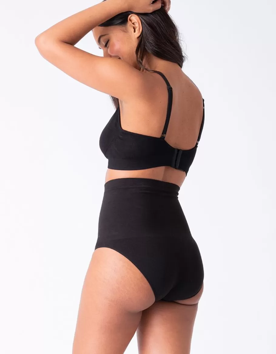 Cheap Seraphine Braguitas Postparto De Tiro Alto Terracota Y Negro Pack De 2