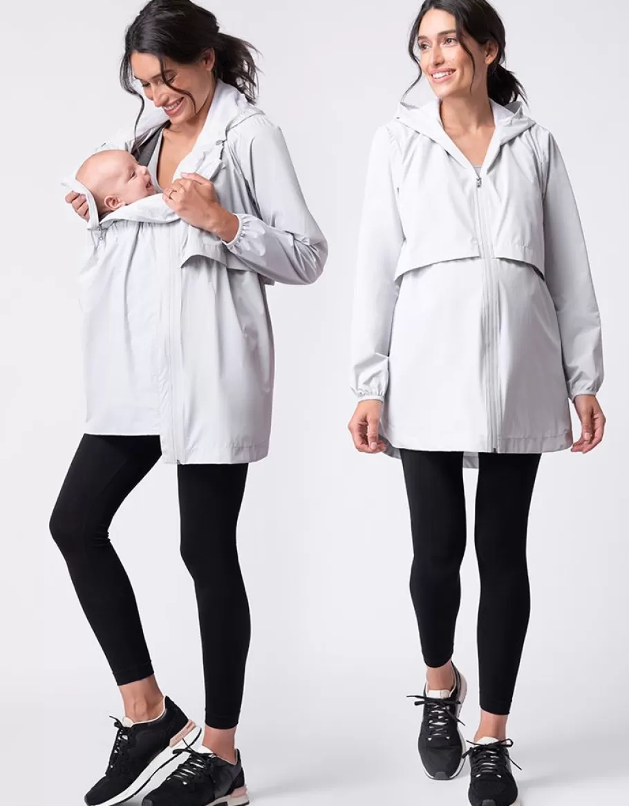 Fashion Seraphine Chaqueta 3 En 1 De Maternidad A Porteo Azul Claro
