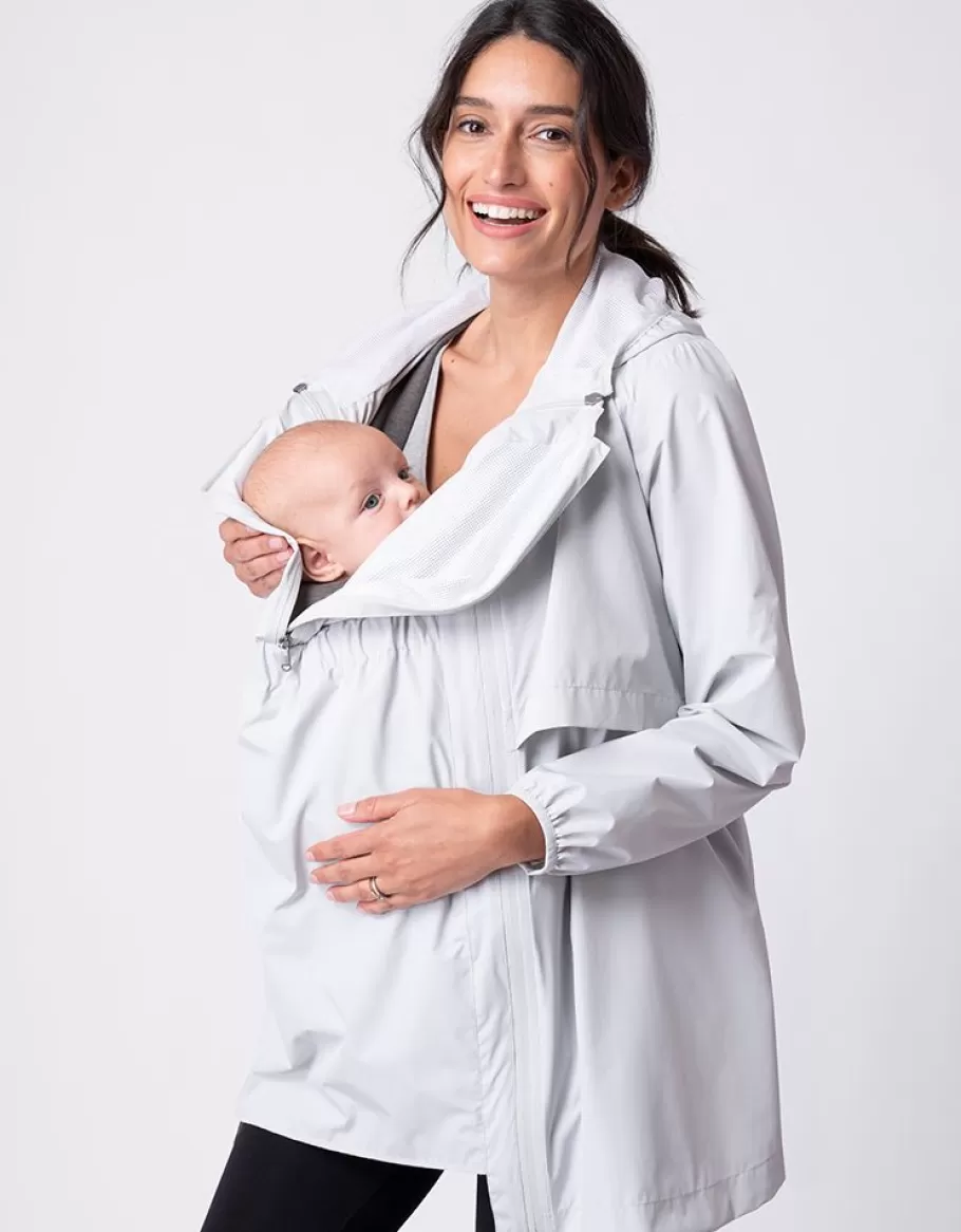 Fashion Seraphine Chaqueta 3 En 1 De Maternidad A Porteo Azul Claro