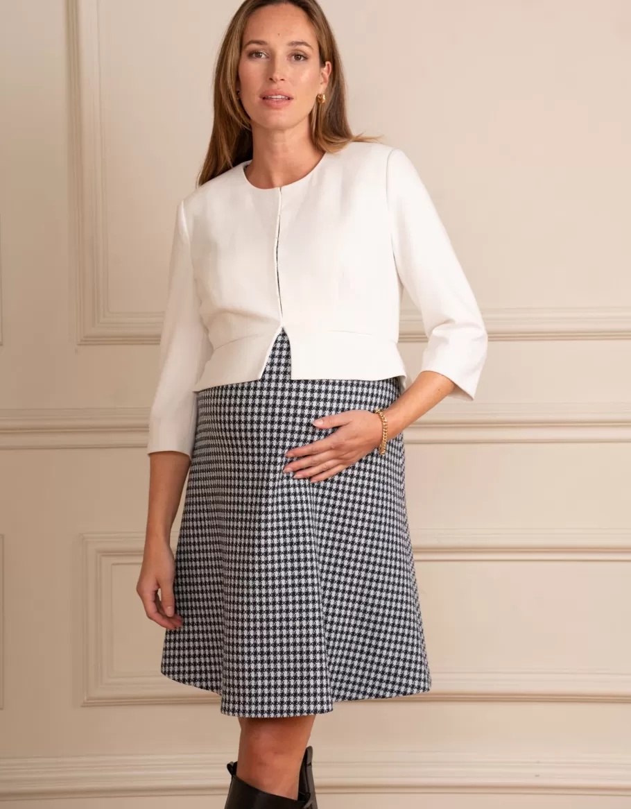 Fashion Seraphine Chaqueta Premama Arreglada Color Marfil