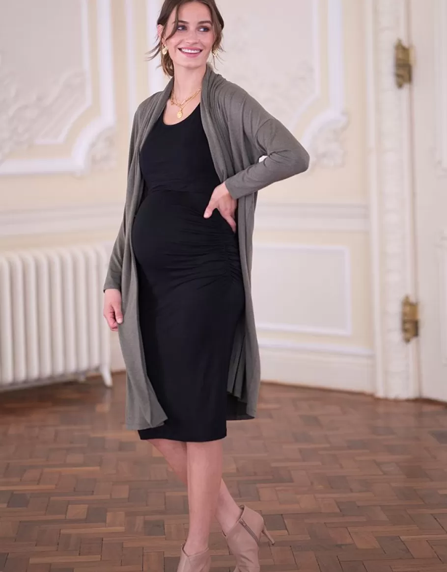 Sale Seraphine Conjunto De 2 Piezas Con Vestido Premama Y De Lactancia En Color Negro