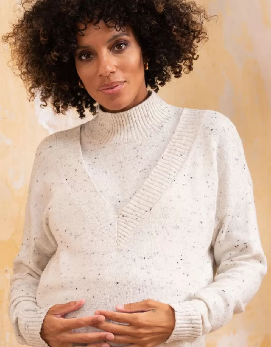 Outlet Seraphine Jersey Superpuesto Premama Y De Lactancia En Mezcla De Algodon