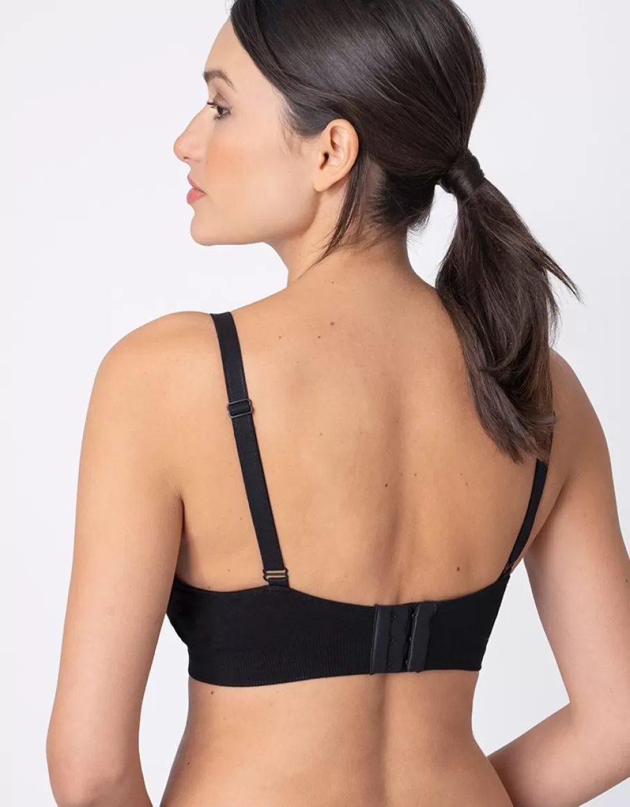 Flash Sale Seraphine Pack De Dos Sujetadores De Lactancia En Fibra De Bambu De Color Negro De La Coleccion Curve