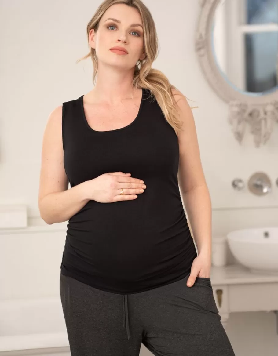 Fashion Seraphine Pack De Dos Tops Premama Y De Lactancia De La Coleccion Curve