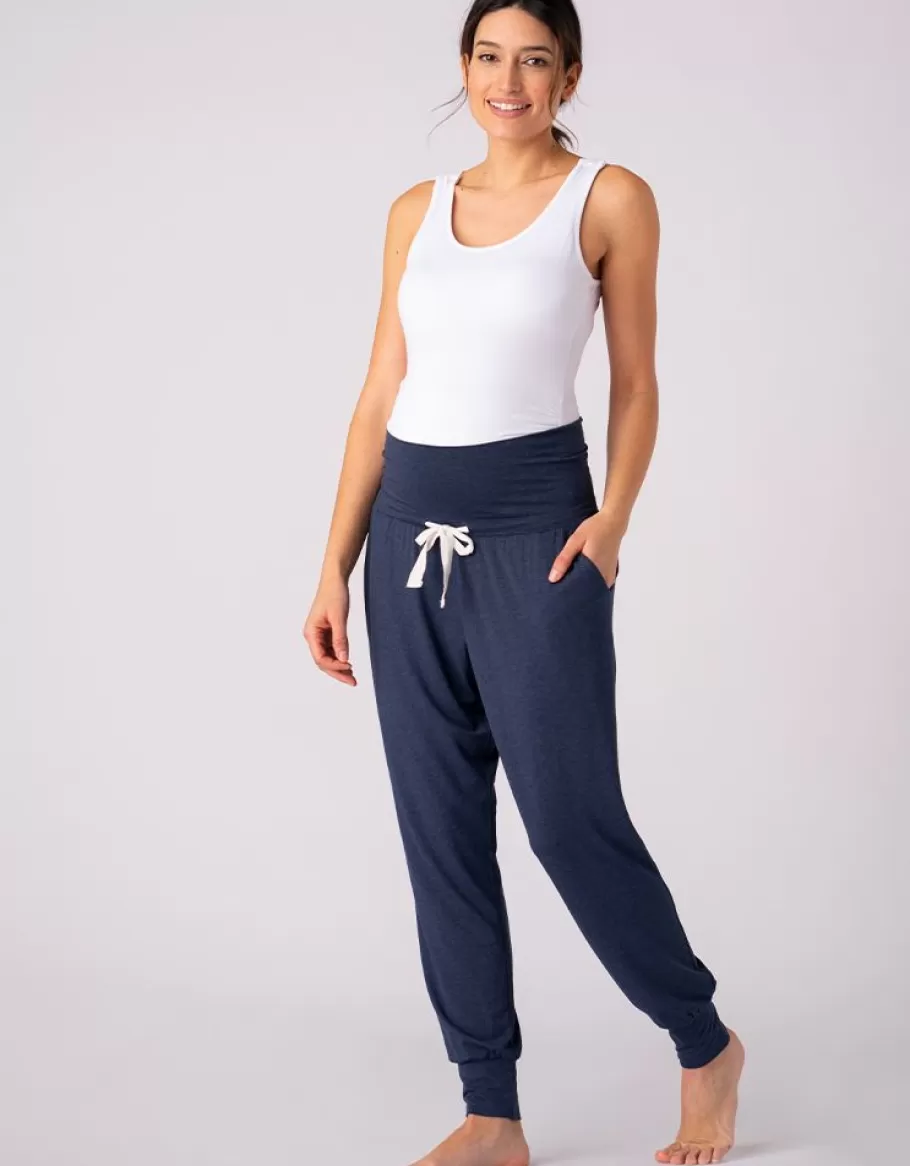 Discount Seraphine Pantalones De Maternidad - Pack De 2 -Azul Marino Y Salvia
