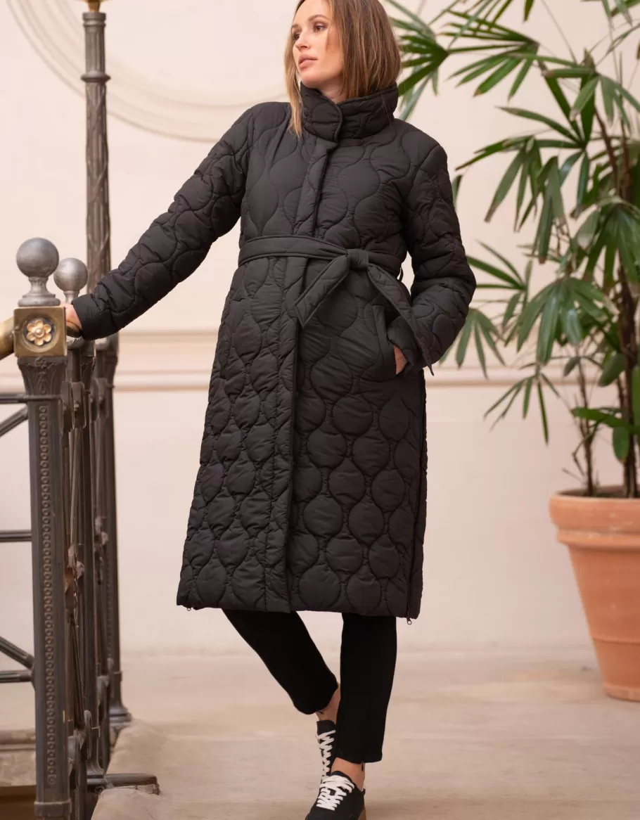 Shop Seraphine Parka Acolchada De Premama Y Porteo 3 En 1
