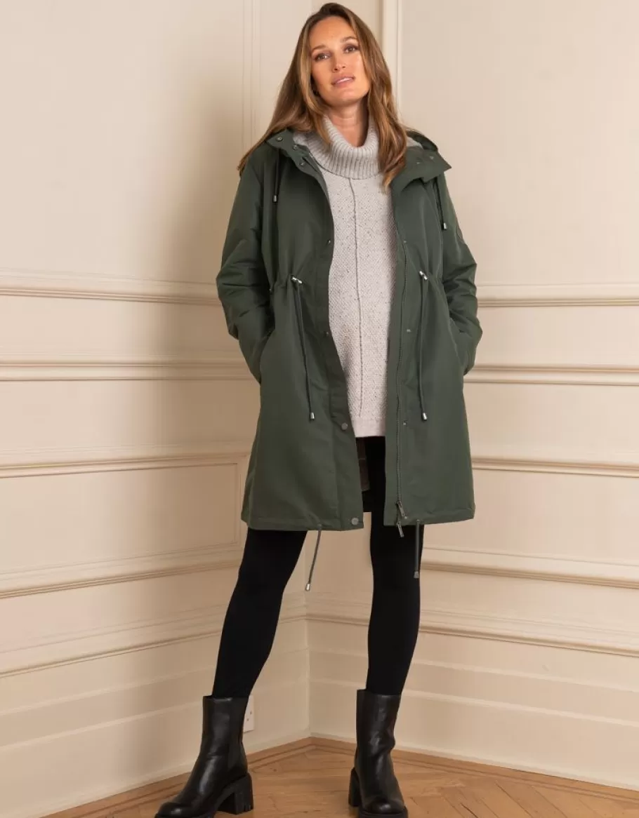 Outlet Seraphine Parka De Premama Y Porteo 4 En 1 Caqui