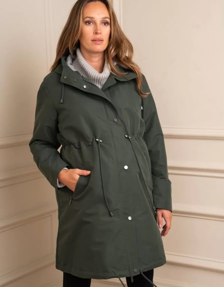Outlet Seraphine Parka De Premama Y Porteo 4 En 1 Caqui