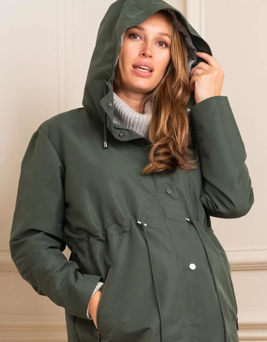 Outlet Seraphine Parka De Premama Y Porteo 4 En 1 Caqui