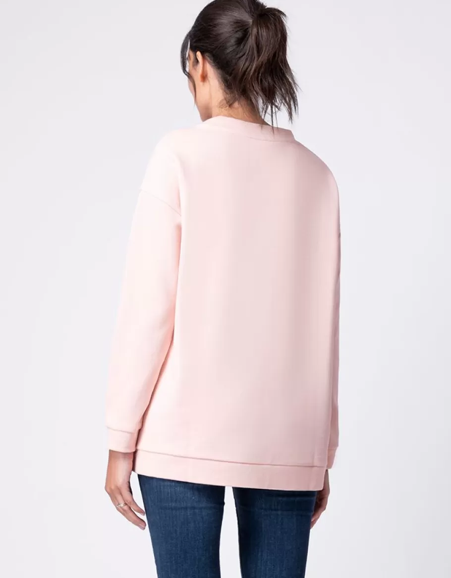 Clearance Seraphine Sueter Premama A Lactancia Color Block Degradado Rosa