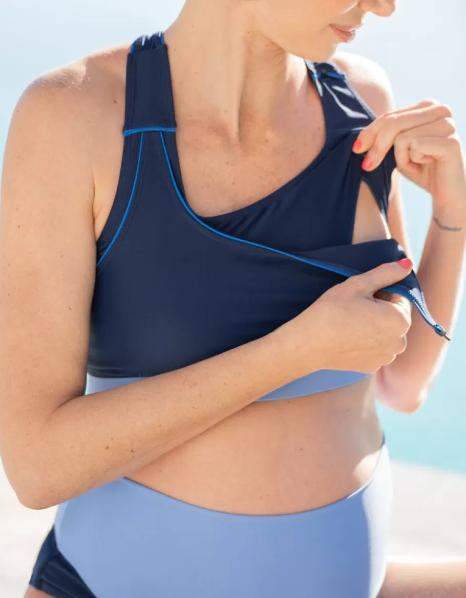 Shop Seraphine Top De Bikini Premama Y De Lactancia Para Madres Activas