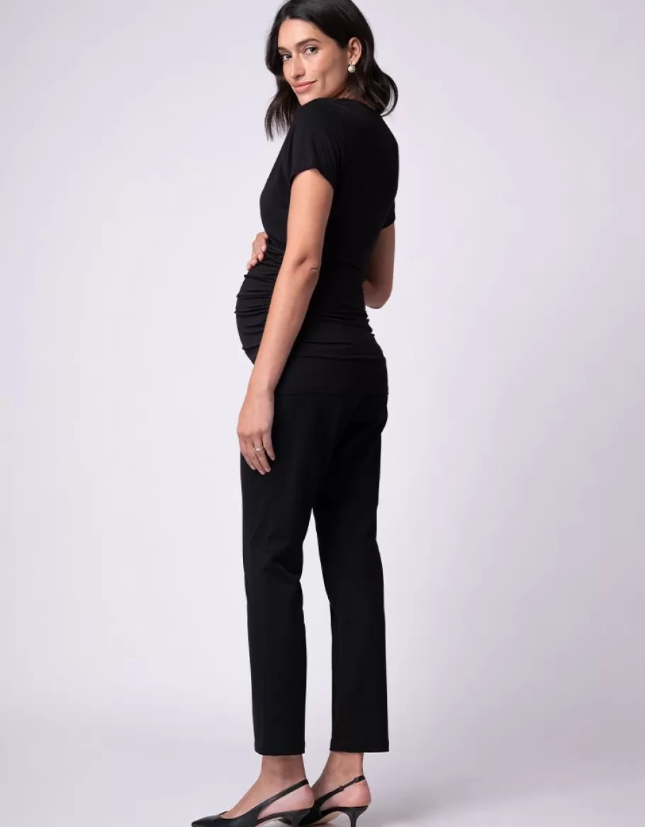 Sale Seraphine Tops Premama Y Lactancia Cruzados - Pack De Dos En Blanco Y Negro