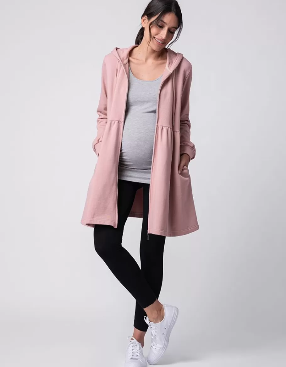 Cheap Seraphine Vestido Con Capucha 3 En 1 De Maternidad A Porteo Rosa Oscuro