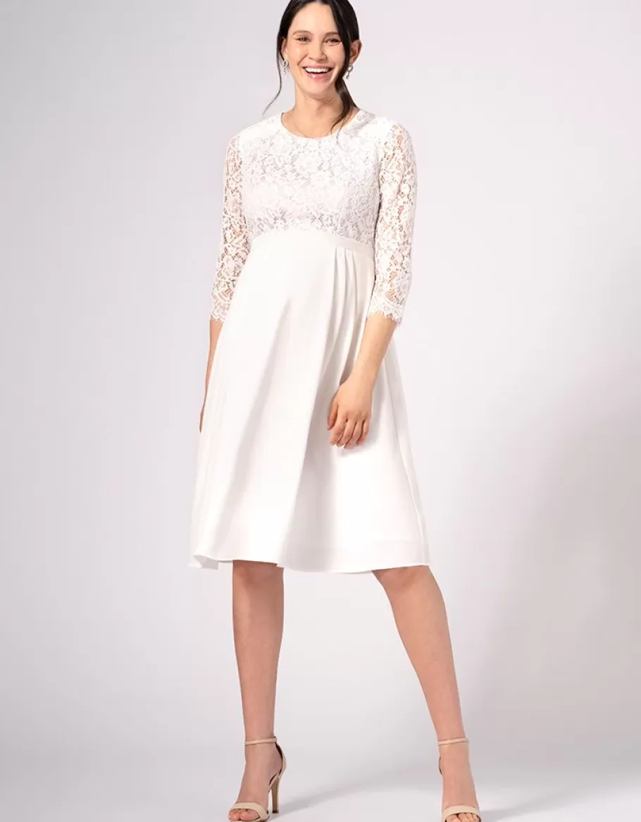 Store Seraphine Vestido De Novia Premama Y De Lactancia Con Encaje En Color Marfil