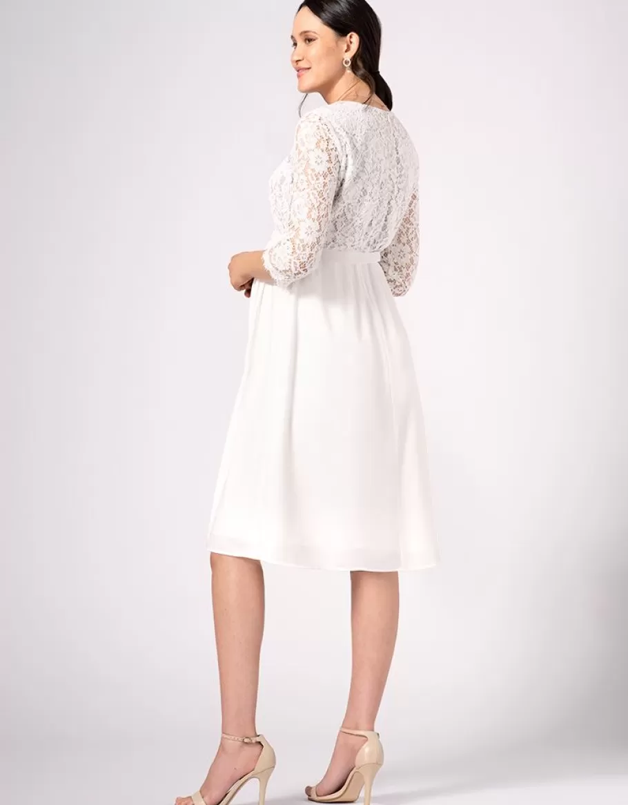 Store Seraphine Vestido De Novia Premama Y De Lactancia Con Encaje En Color Marfil