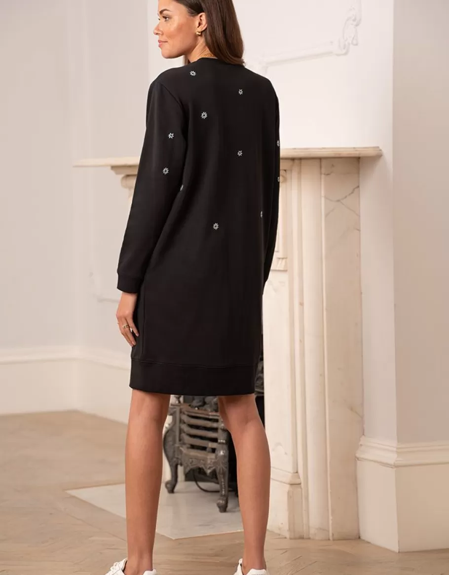Flash Sale Seraphine Vestido Sudadera Premama Y De Lactancia En Mezcla De Algodon En Color Negro